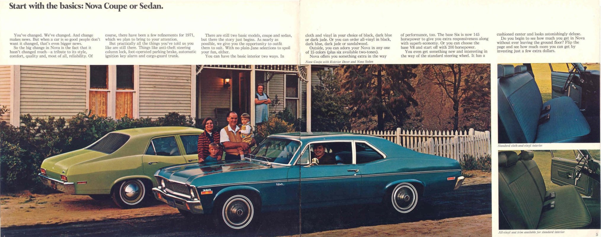 1971 Chevrolet Nova Brochure Page 2